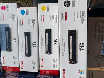 Canon 716 laserprinter kleurcartridges beschikbaar voor biedingen