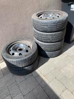 Pneu sur jante acier 195 x 55 x r16, Ophalen, Gebruikt, Velg(en)