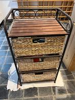 Petit meuble à trois tiroirs, 3 ou 4 tiroirs, 25 à 50 cm, Moins de 100 cm, Moderne et cosy