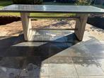 Graniet tafel, Tuin en Terras, Tuinsets en Loungesets, Ophalen, Overige materialen, Eettafel, 6 zitplaatsen