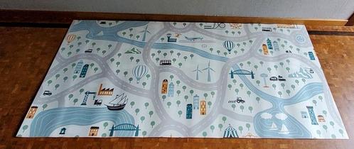Vinyl Verkeerstapijt - Speelmat in pasteltinten, Kinderen en Baby's, Speelgoed | Speelkleden, Zo goed als nieuw, Ophalen