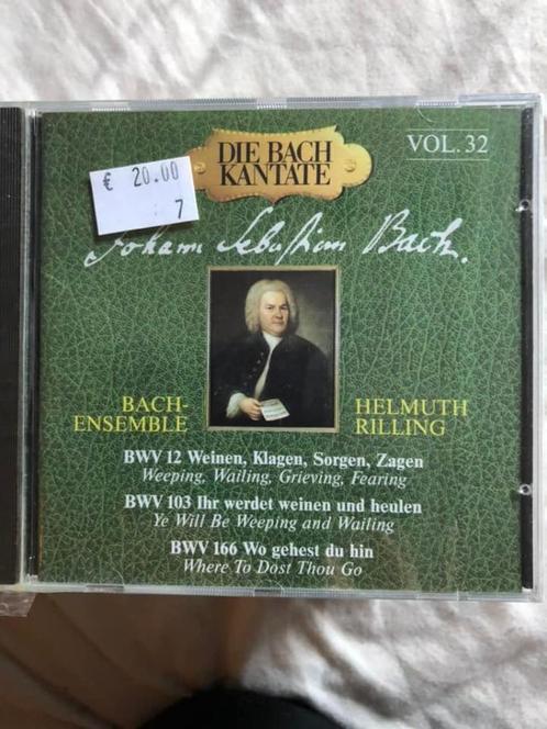 Bach-Ensemble, Helmuth Rilling vol 32 BWV 12 BWV 103 BWV 166, Cd's en Dvd's, Cd's | Klassiek, Barok, Ophalen of Verzenden