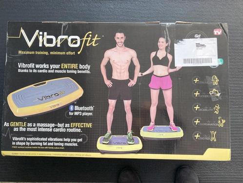 Vibrofit Fitness Trilplaat, Sport en Fitness, Fitnessapparatuur, Zo goed als nieuw, Trilplaat, Armen, Benen, Borst, Buik, Rug