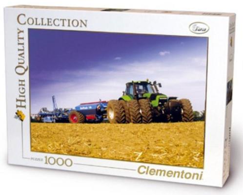 Puzzle Clementoni Agrotron 210-265 – 1000 pièces, Hobby en Vrije tijd, Denksport en Puzzels, Zo goed als nieuw, Legpuzzel, 500 t/m 1500 stukjes