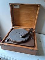 Ancien tourne disque Vintage, Audio, Tv en Foto, Platenspelers, Ophalen, Zo goed als nieuw