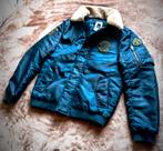 Bomber FIREFLY "US MARINES" : M - Bleu marine - col amovible, Enlèvement ou Envoi, Comme neuf, Bleu