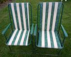 Lot de 2 fauteuils de jardin dans leur jus., Enlèvement ou Envoi, Utilisé, Pliant