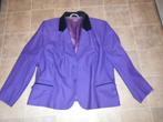 Vintage blazer / Maat XL, Ophalen of Verzenden, Zo goed als nieuw, Paars, Jasje of Colbert