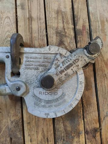 Buizenplooier RIDGID, Enlèvement, Utilisé