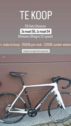 Stevens cx superprestige gravel fiets - zonder wielen, Ophalen