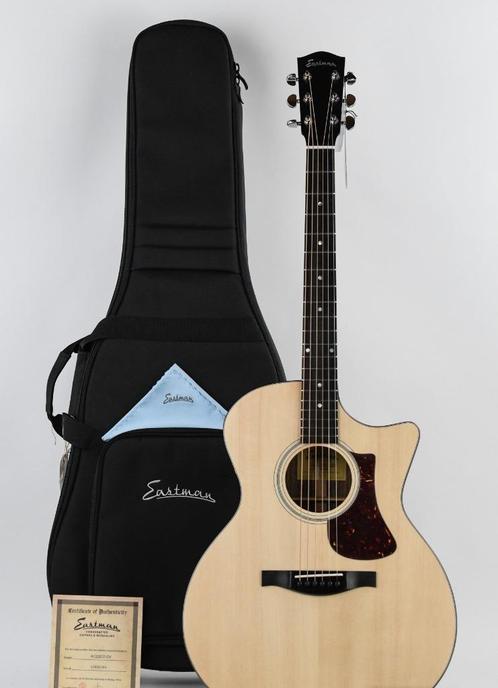 Eastman AC222CE, Muziek en Instrumenten, Snaarinstrumenten | Gitaren | Akoestisch, Zo goed als nieuw, Western- of Steelstringgitaar