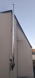 Conduit/Buse de cheminée/fumée inox isolé 150/200MM JEREMIAS, Enlèvement, Utilisé, Cheminée au bois