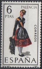 SPANJE - Regionale kledij Palencia 1970, Ophalen of Verzenden, Postfris