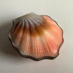 rare boîte à poudre vintage en forme de coquille, Antiquités & Art, Enlèvement ou Envoi