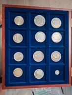 Lot 12 monnaies argent françaises belges etc !! à saisir !!, Ophalen of Verzenden, Zilver