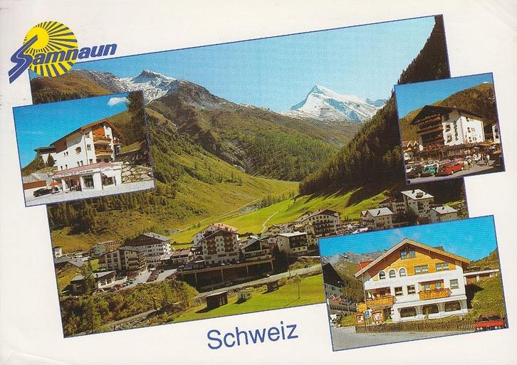 1993 - ZWITSERLAND - Samnaun, Verzamelen, Postkaarten | Buitenland, Gelopen, Oostenrijk, 1980 tot heden, Verzenden