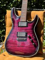 Schecter C-1 Hellraiser Trans Purple Burst (zeldzaam), Muziek en Instrumenten, Snaarinstrumenten | Gitaren | Elektrisch, Ophalen