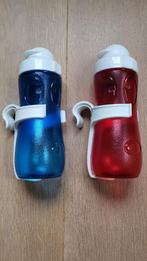 2 drinkflessen kinderfiets + houders, Fietsen en Brommers, Ophalen of Verzenden, Gebruikt