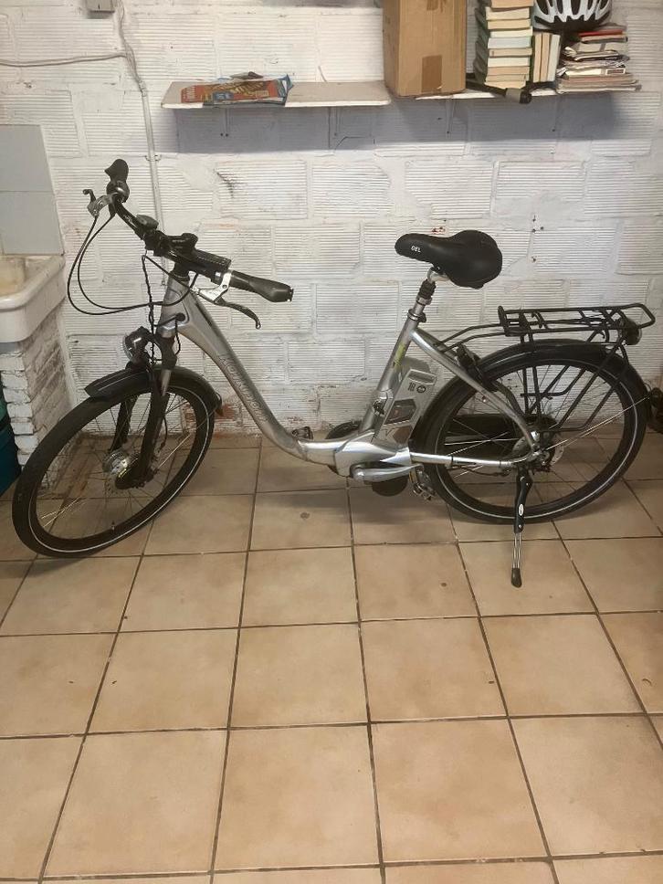 elektrische fiets van het kwaliteitsmerk Kalkhoff, Fietsen en Brommers, Elektrische fietsen, Gebruikt, Overige merken, 50 km per accu of meer