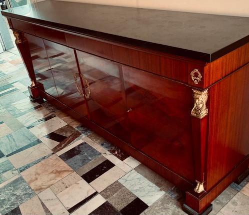 Gebroeders De Coene Empire-stijl dressoir 1950, Huis en Inrichting, Kasten | Dressoirs, Gebruikt, Ophalen