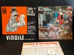 Belgische komische LP Virgile/Lange Jojo, Cd's en Dvd's, Vinyl | Overige Vinyl, Humour, Zo goed als nieuw, 12 inch