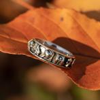 Vintage ring, 18 tot 19, Nieuw, Dame of Heer, Zilver