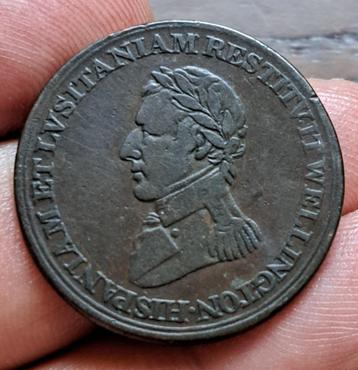 Wellington-medaille (penning) - 1812-13 beschikbaar voor biedingen
