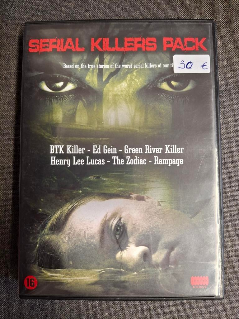 Serial killers pack, 6 discs, Enlèvement ou Envoi