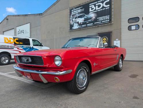 Ford USA Mustang cabrio (bj 1966, automaat), Auto's, Oldtimers, Te koop, Metaalkleur, Open dak, Ford USA, Benzine, Cabriolet, 2 deurs