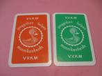 2 joker speelkaarten V.V.K.M. (133), Ophalen of Verzenden, Zo goed als nieuw, Speelkaart(en)