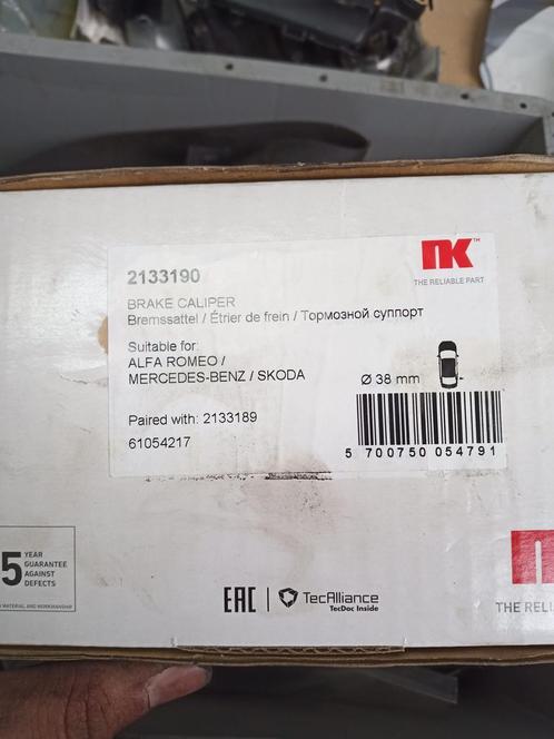 Remklauw Mercedes 2133190, Auto-onderdelen, Remmen en Aandrijving, Mercedes-Benz, Ophalen of Verzenden