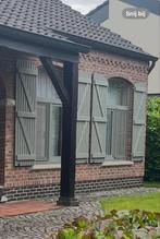 Houten luiken, Doe-het-zelf en Bouw, Rolluiken, Ophalen, Gebruikt, Overige kleuren, Minder dan 100 cm