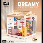Dreamy modelbouw miniatuurhuisje met verlichting, Envoi, Neuf, Diorama