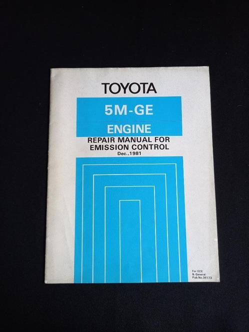 Werkplaatsboek Toyota 5M-GE emissiesysteem, Auto diversen, Handleidingen en Instructieboekjes, Ophalen of Verzenden