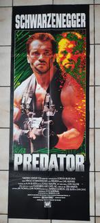 PREDATOR vintage filmposter, Ophalen, Gebruikt, Deurposter of groter, Film en Tv
