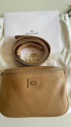 Delvaux heuptas model evasion in kleur latte, Verzenden, Zo goed als nieuw