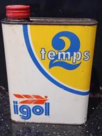 Zeldzaam olieblik IGOL 2 temps, Ophalen of Verzenden, Zo goed als nieuw, Verpakking