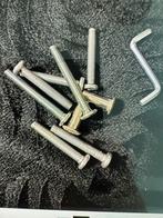 Bed, Ophalen, 90 cm, Eenpersoons, Wit