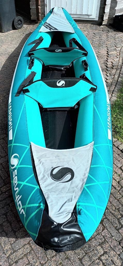 Sevylor Madison opblaasbare kano kajak, Watersport en Boten, Kajaks, Zo goed als nieuw, 2-persoons, Opblaasbaar, Ophalen
