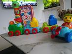 DUPLO Trein + vliegtuig + liedjesboek Fisher Price, Kinderen en Baby's, Ophalen of Verzenden, Zo goed als nieuw, Duplo