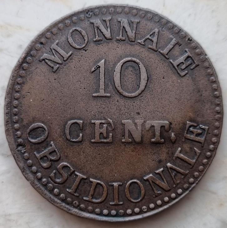 10 Cent 1814 (Gagnepain) Lodewijk XVIII / Kwaliteit !, Timbres & Monnaies, Monnaies | Belgique, Monnaie en vrac, Bronze, Enlèvement ou Envoi