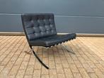 Originele Knoll Barcelona chair Mies Van Der Rohe , ZGAN!!, Huis en Inrichting, Ophalen of Verzenden, Leer, Vitra sede tecno mah jong edra cassina togo b&b italia artifort