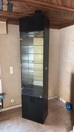 Vitrine kast, Huis en Inrichting, Kasten | Vitrinekasten, Ophalen, Gebruikt, 200 cm of meer, 50 tot 100 cm