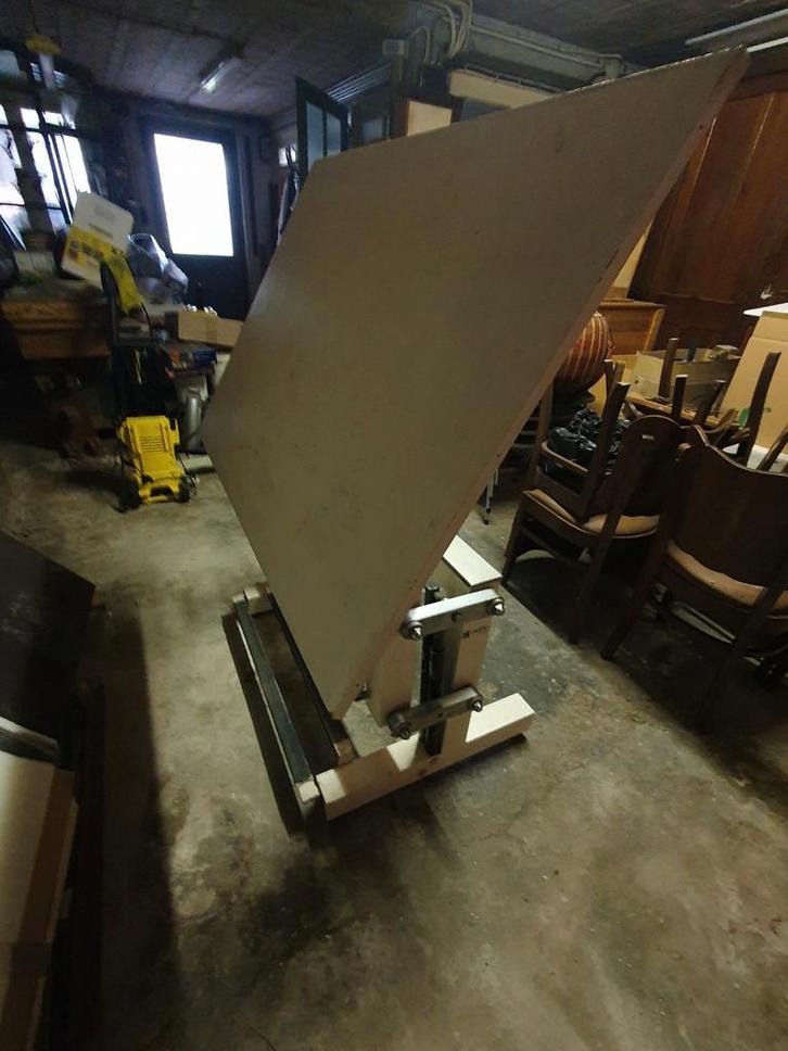 Table à dessin d'architecte Bieffe, Doe-het-zelf en Bouw, Tekentafels, Gebruikt, Ophalen