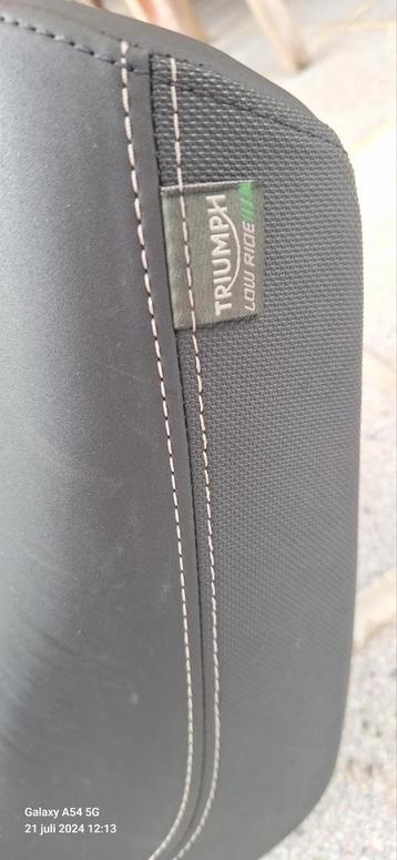 Comfort zadel Triumpf Tiger 800 beschikbaar voor biedingen