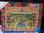 Puzzle Ravensburger, Harry Potter, la carte de Poudlard, Ophalen, 500 t/m 1500 stukjes, Zo goed als nieuw, Legpuzzel
