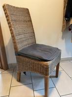 Rotan stoelen (6), Maison & Meubles, Chaises, Bois, Brun, Enlèvement, Cinq, Six Chaises ou plus