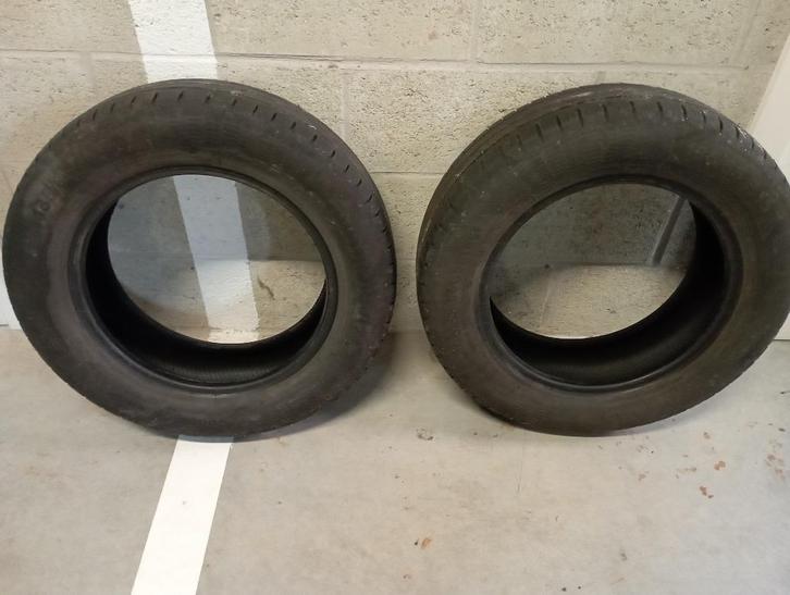 Set van 2 Continental-banden., Auto-onderdelen, Banden en Velgen, Band(en), Zomerbanden, 15 inch, 185 mm, Personenwagen, Gebruikt