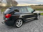 BMW  X3  - FULL PACK  M  - 184 pk -  AUTO - X-DRIVE - 119 km, Auto's, Automaat, Euro 5, Zwart, 4 cilinders