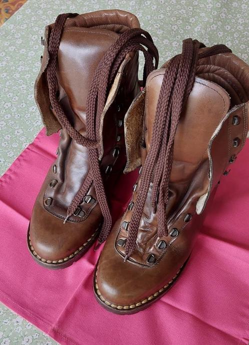 DIADORA bottines - LEDER - Uniek model !, Kleding | Heren, Schoenen, Zo goed als nieuw, Wandelschoenen, Bruin, Ophalen of Verzenden